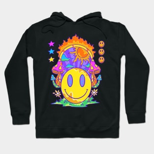 Smiley Summer Good Vibes Hoodie